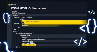 Ottimizzazione Codice CSS e HTML